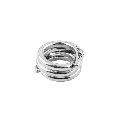 Ciclon Unisex Ring  152517-00-2 In Metallic
