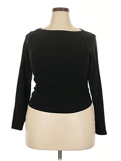 Pre-owned Cider 3/4 Sleeve T-shirt In Black