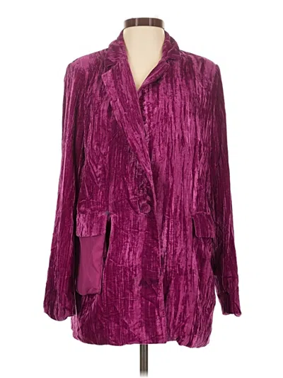 Pre-owned Cider Blazer Jacket In Purple