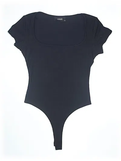 Pre-owned Cider Bodysuit In Black