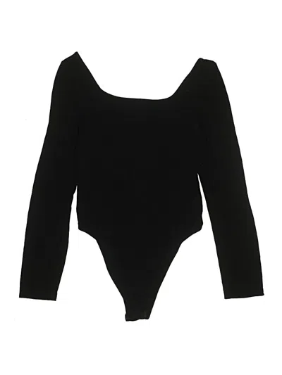 Pre-owned Cider Bodysuit In Black
