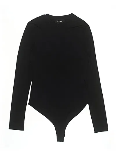 Pre-owned Cider Bodysuit In Black