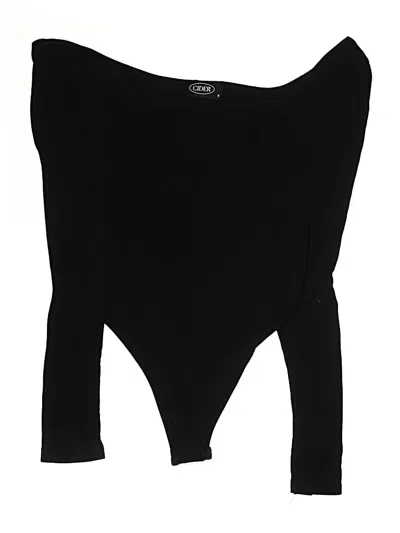 Pre-owned Cider Bodysuit In Black