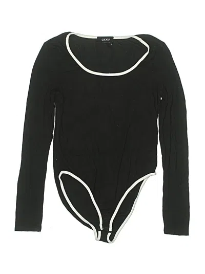 Pre-owned Cider Bodysuit In Black