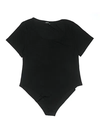 Pre-owned Cider Bodysuit In Black