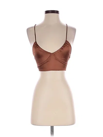 Pre-owned Cider Bodysuit In Brown