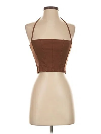 Pre-owned Cider Bodysuit In Brown