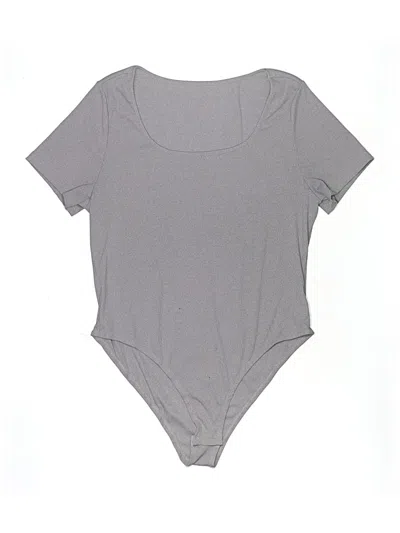 Pre-owned Cider Bodysuit In Gray