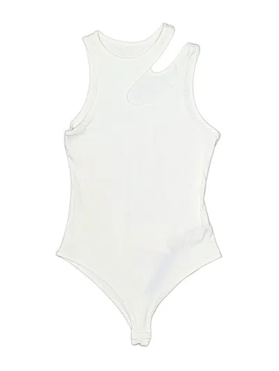 Pre-owned Cider Bodysuit In White