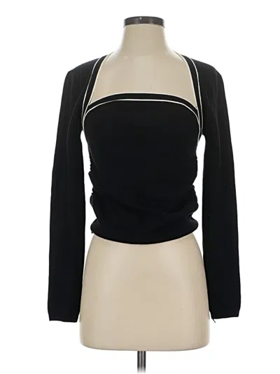 Pre-owned Cider Cardigan Sweater In Black