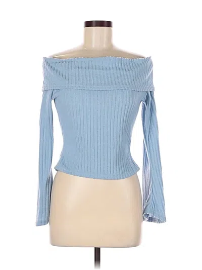 Pre-owned Cider Cardigan Sweater In Blue