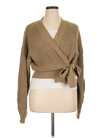 Pre-owned Cider Cardigan Sweater In Brown