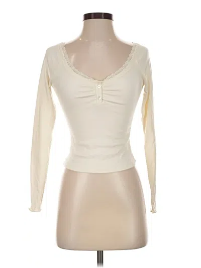 Pre-owned Cider Cardigan Sweater In Ivory