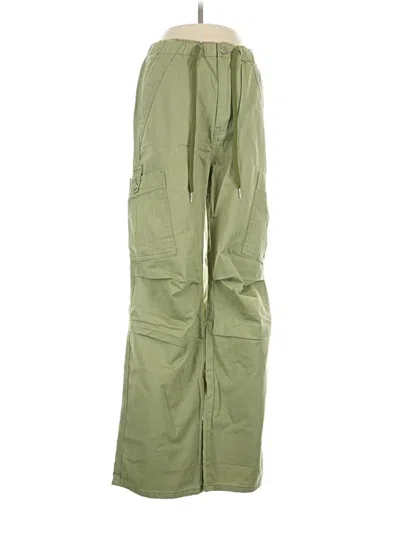 Pre-owned Cider Cargo Pants In Green
