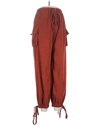 Pre-owned Cider Cargo Pants In Red