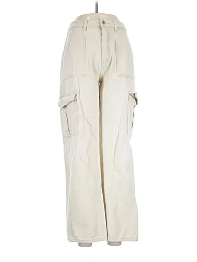 Pre-owned Cider Cargo Pants In White