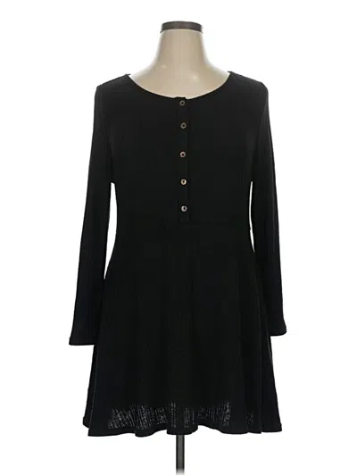 Pre-owned Cider Casual Dress In Black