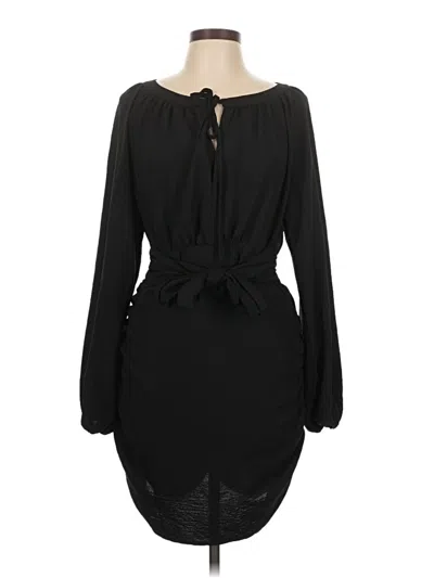 Pre-owned Cider Casual Dress In Black