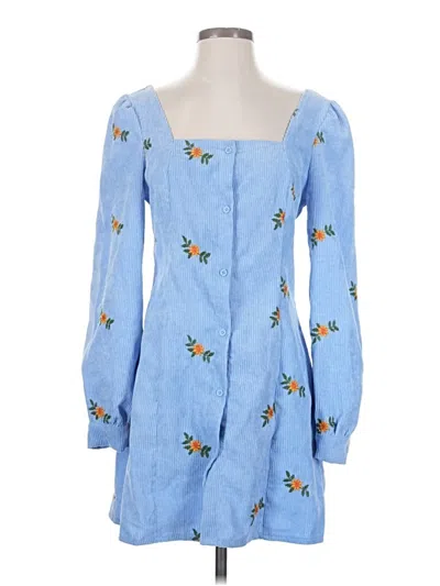 Pre-owned Cider Casual Dress In Blue