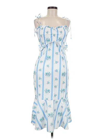 Pre-owned Cider Casual Dress In Blue