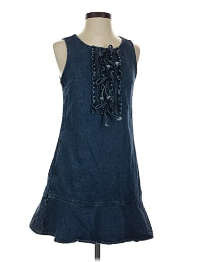 Pre-owned Cider Casual Dress In Blue