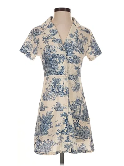 Pre-owned Cider Casual Dress In Blue