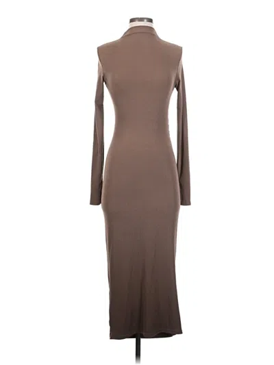 Pre-owned Cider Casual Dress In Brown
