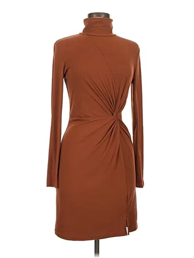 Pre-owned Cider Casual Dress In Brown