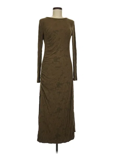 Pre-owned Cider Casual Dress In Brown