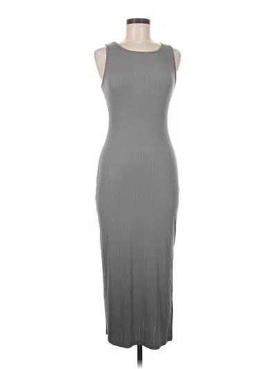 Pre-owned Cider Casual Dress In Gray