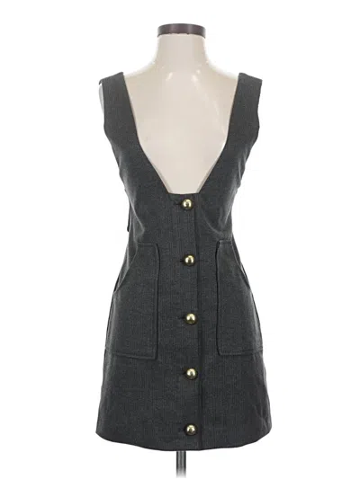 Pre-owned Cider Casual Dress In Gray