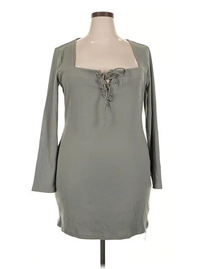 Cider Casual Dress In Gray