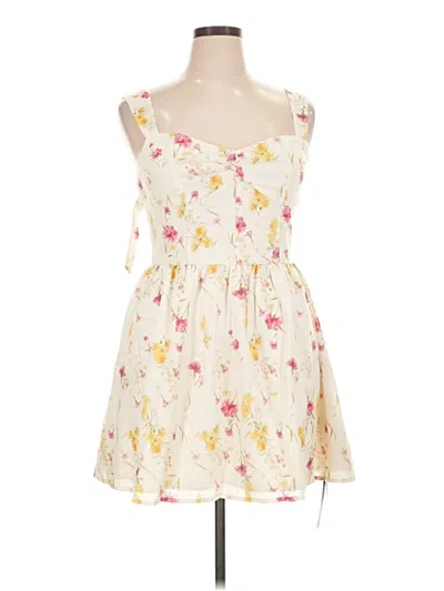 Pre-owned Cider Casual Dress In Ivory