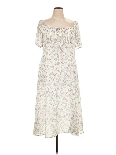 Pre-owned Cider Casual Dress In Ivory