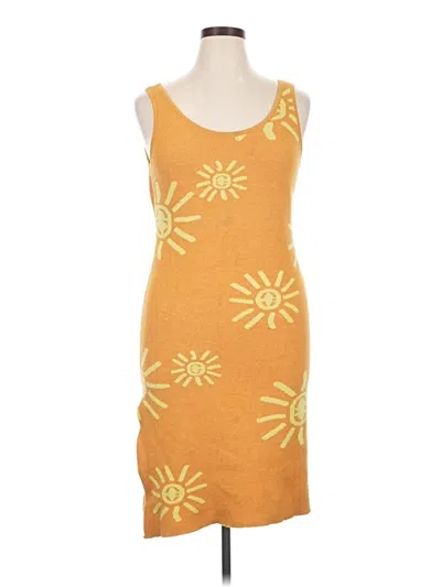 Pre-owned Cider Casual Dress In Orange