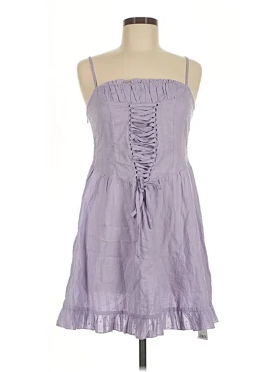 Pre-owned Cider Casual Dress In Purple