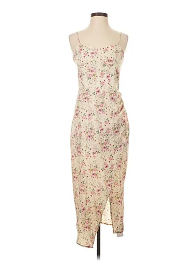 Pre-owned Cider Casual Dress In Tan