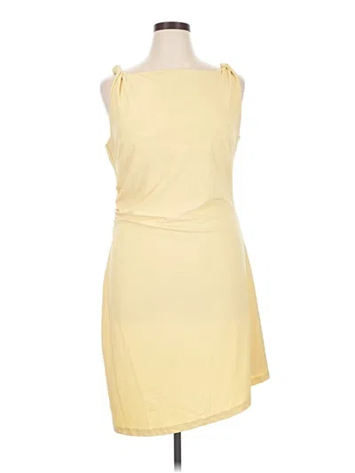 Pre-owned Cider Casual Dress In Yellow
