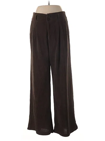 Pre-owned Cider Casual Pants In Brown
