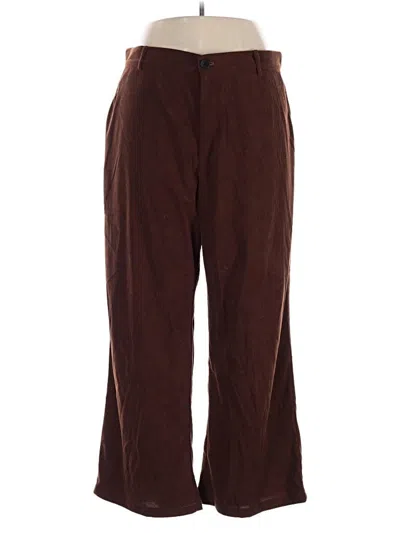 Pre-owned Cider Casual Pants In Brown