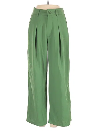 Pre-owned Cider Casual Pants In Green