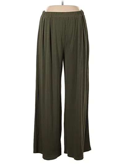 Pre-owned Cider Casual Pants In Green