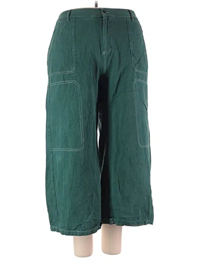 Pre-owned Cider Casual Pants In Green