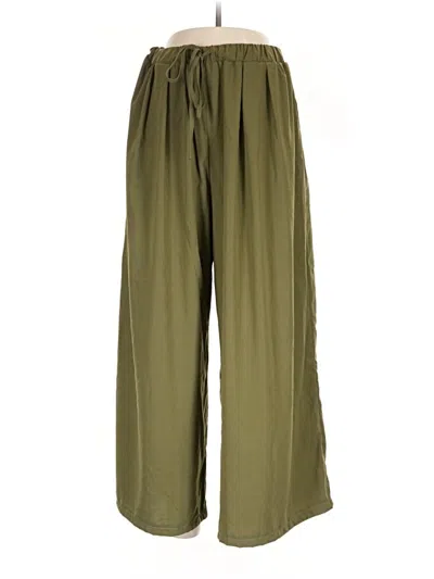 Pre-owned Cider Casual Pants In Green