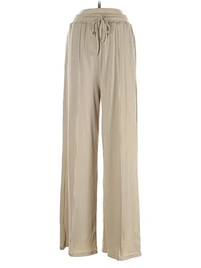 Pre-owned Cider Casual Pants In Tan