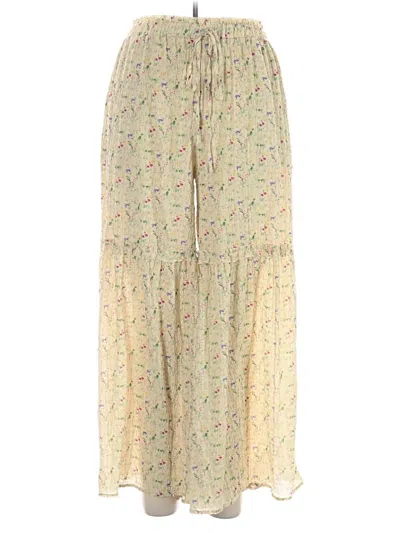 Pre-owned Cider Casual Pants In Yellow