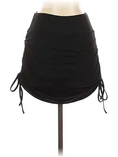 Pre-owned Cider Casual Skirt In Black