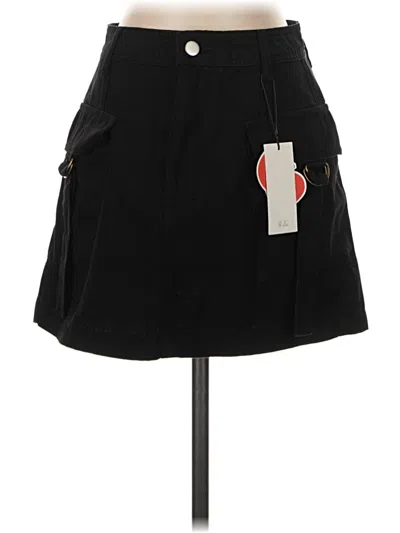 Pre-owned Cider Casual Skirt In Black