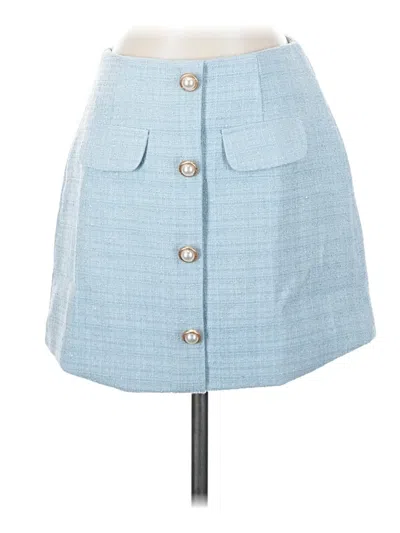 Cider Casual Skirt In Blue