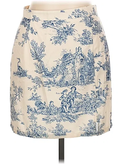 Pre-owned Cider Casual Skirt In Blue